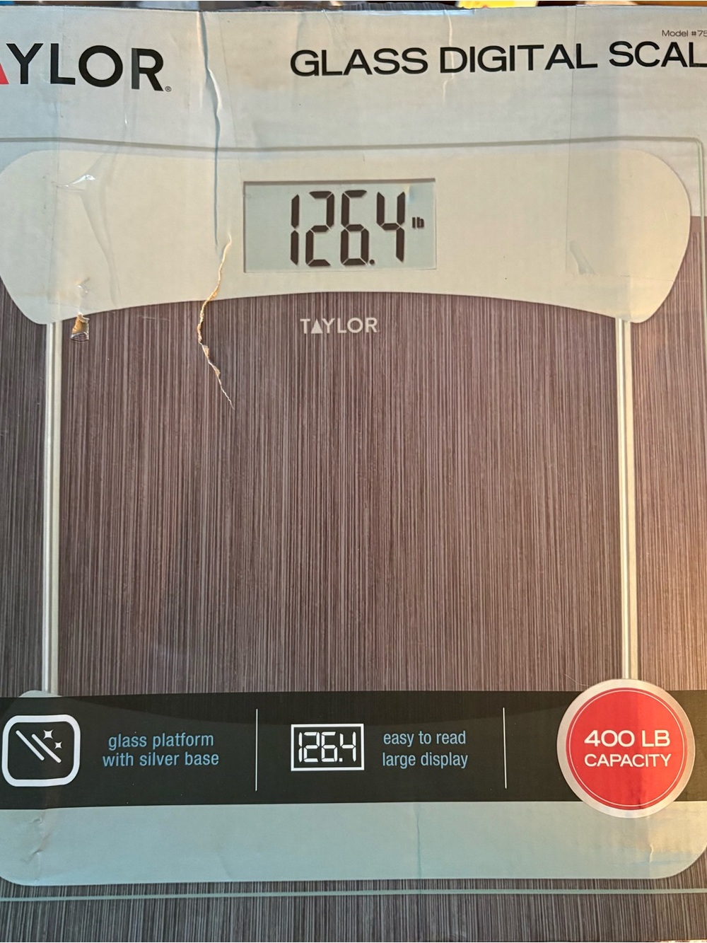 Taylor Brown Glass Digital Scale